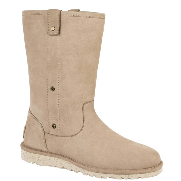 UGG Australia Malinda convertible Boot Sand Fawn Sheepskin Size 6 Uggs Winter - Picture 1 of 16